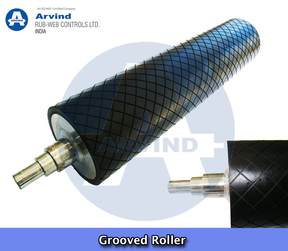Rubber Grooved Roller