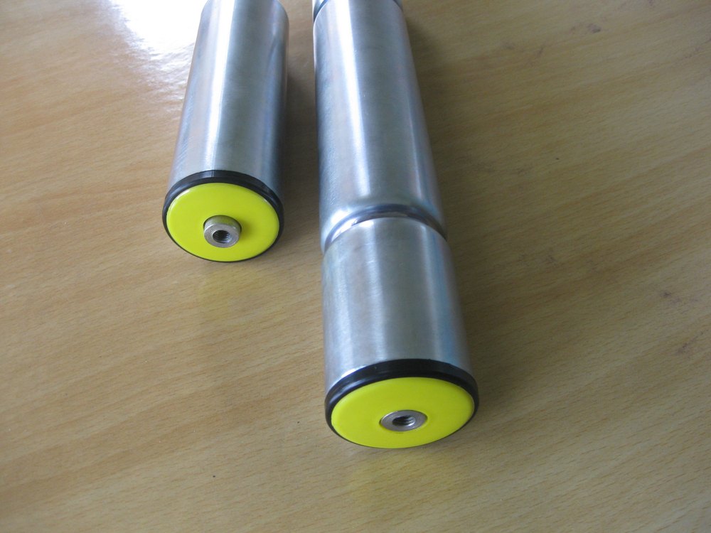 Wetting With Rubber Single Grooved Rollers