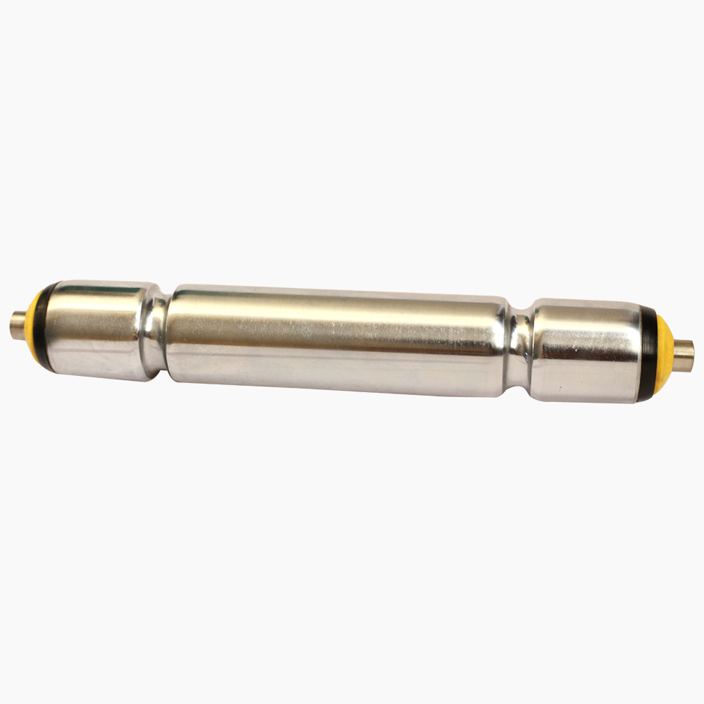 60mm Ss Double Grooved Roller, Roller Length: 1500mm