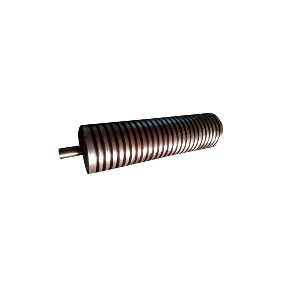 100 To 500 Mm Iron Grooved Roller, Roller Length: 300 To 3000 Mm