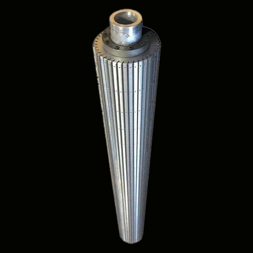 Powder Coated Aluminium Textile Machine Flex Roller, 1.1m, 400mm