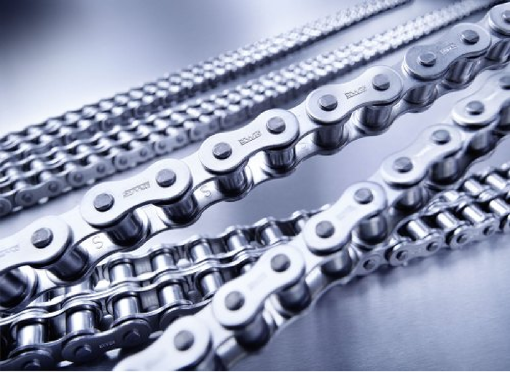 Iwis 1mm Simplex Roller Chain, Roller Dia: 15.88 cm, Inside Width: 25.45 cm