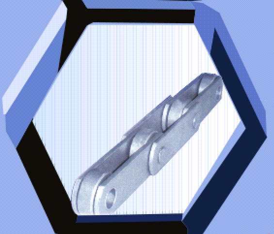 Solid Pitch Chain, Roller Dia: 20 mm
