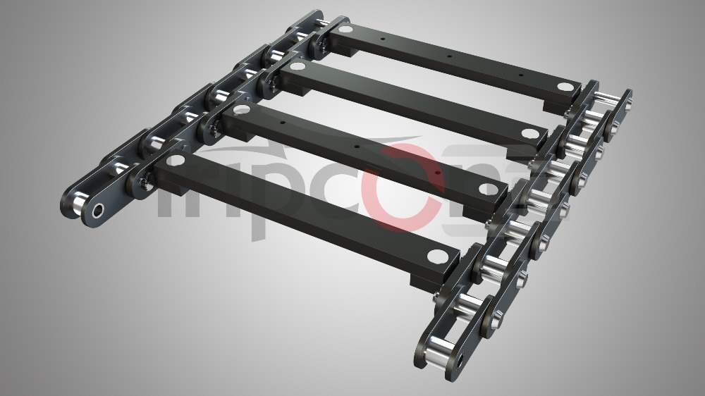 Tripcon Engineering Paver Chain For Vogele 1800 - Wmm Model (Wetmix Kit)
