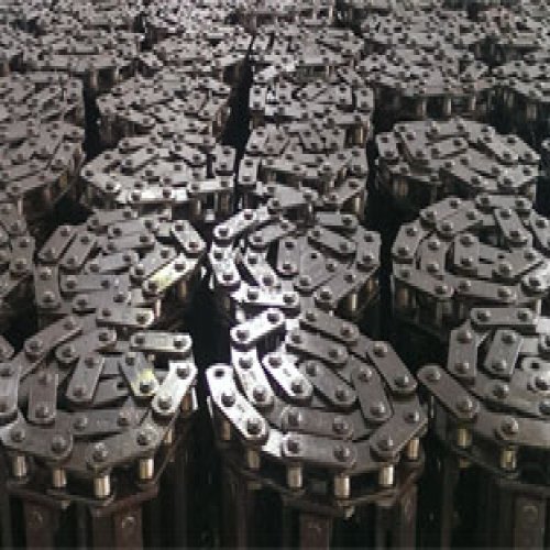 Apollo Wet Mix Paver Conveyor Chain - Apollo Paver Conveyor Chain, Chain Material: Steel, Pitch: Std