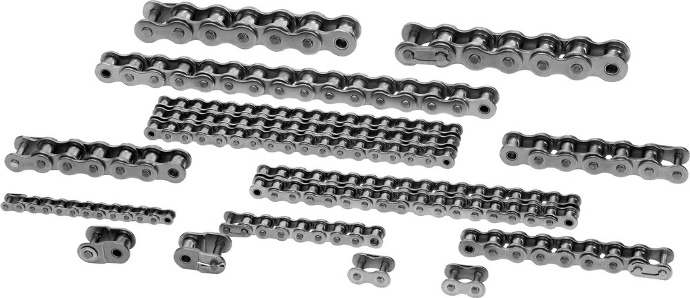 Custrmorize Transmission Chain, Roller Dia: Standard