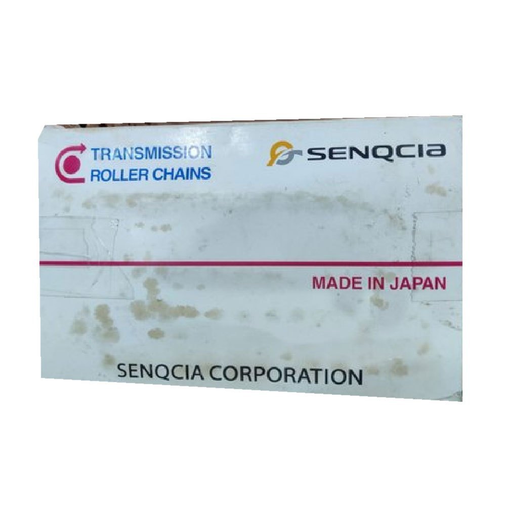 Senqcia Transmission Roller Chain, Roller Dia: 0.1inch, Inside Width: 13mm