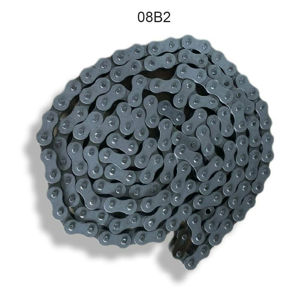 AMS 12.7mm 08B2 Roller Chain, Roller Dia: 8.51mm, Inside Width: 7.75 mm