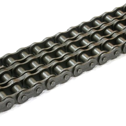 Diamond Black Triple Strand Chain