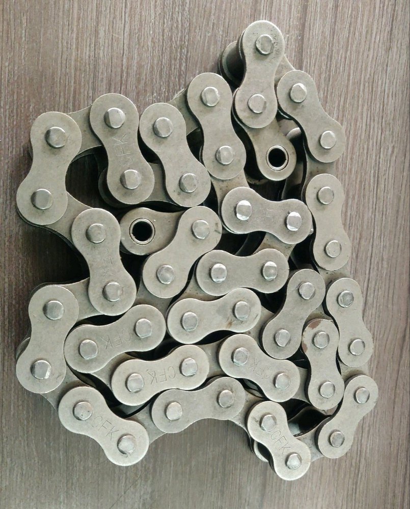 1inch Power Transmission Roller Chain, Pin Length: 2m, Roller Diameter: 15mm