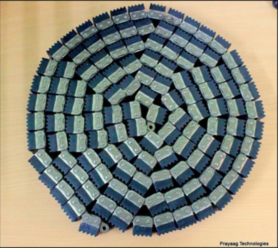 Rubber Top Cable Drive Chain