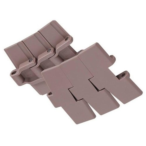 Black Carbon Steel Plastic Table Top Chain With Rubber Top, For Industrial