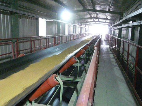 Rubber Belt Conveyors, Length : 60-100 Feet, Capacity : 1-50 , 200-300 Kg Per Feet