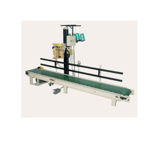 Gabbar Tech Column Belt Conveyor with Stitching Machine