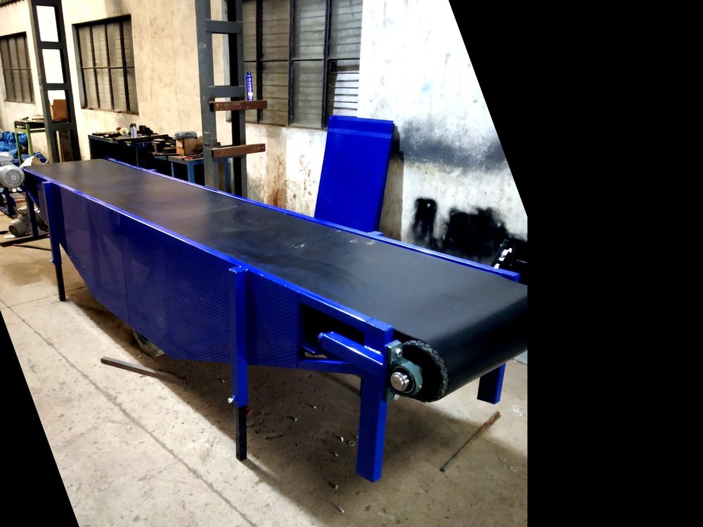 VEPL PVC Belt Conveyor, For Packaging, Material Handling Capacity: 0-100 Kg/Mtr