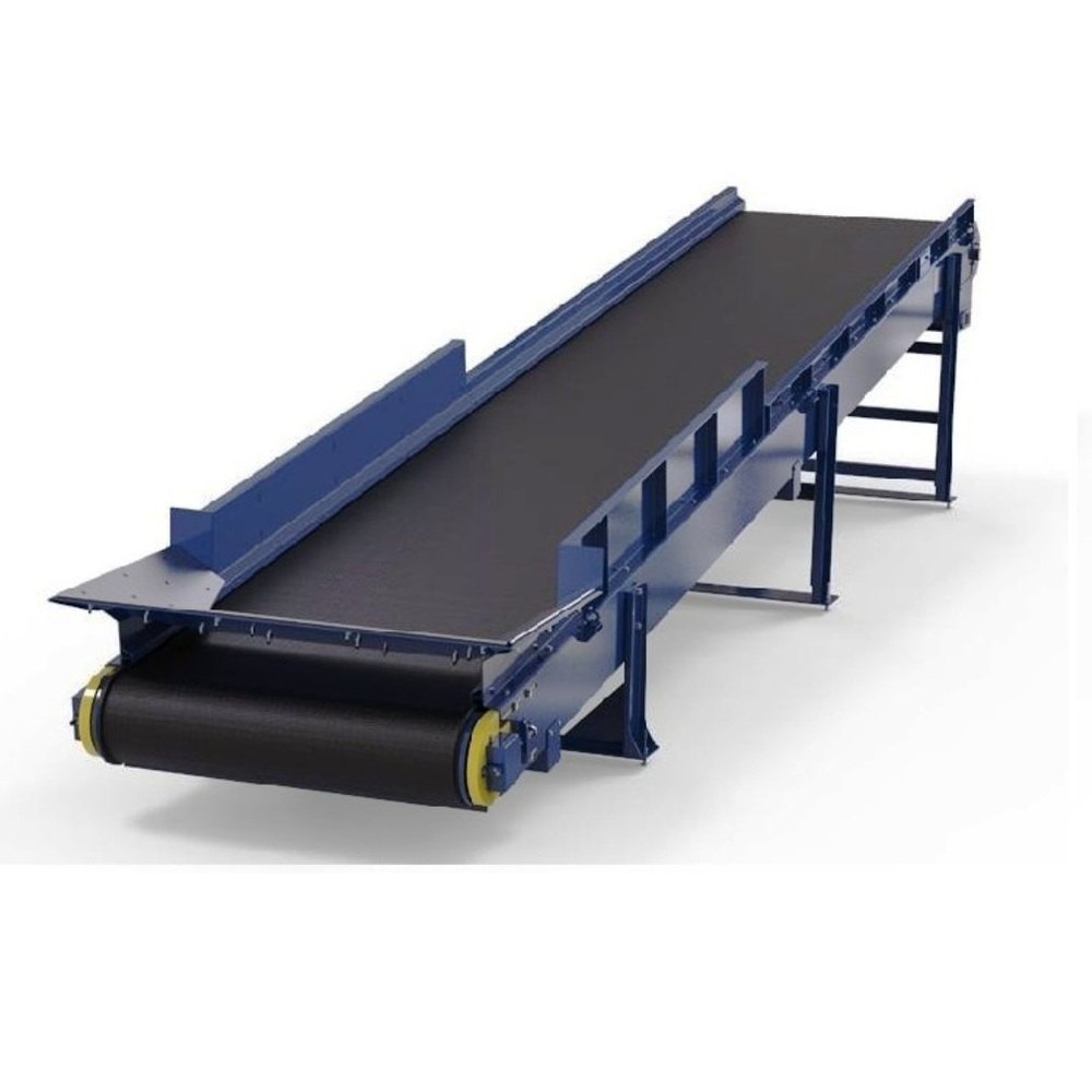 Inclined Belt Conveyor, Capacity: 50 Kg/Feet
