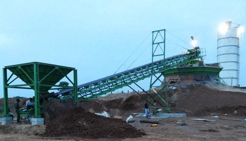 SVE Inclined Belt Conveyor, For Aggregates
