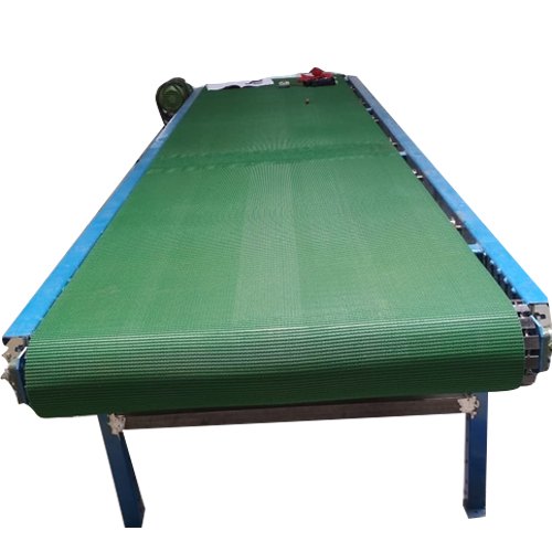10 Feet Nylon Packaging Belt Conveyor, Material Handling Capacity: 50 Kg Per Feet