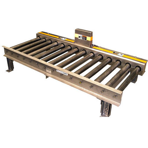 Stainless Steel Roller Belt Conveyor, Material Handling Capacity: 120 kg/Feet