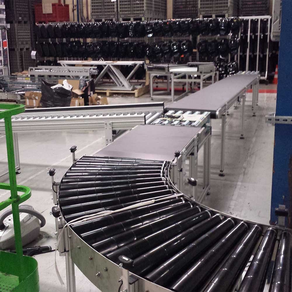 Roller Belt Conveyor, For Packaging, Material Handling Capacity: 350 Kg