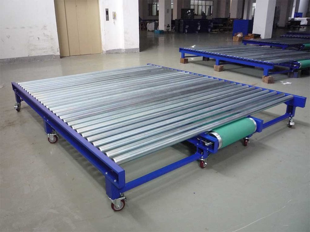 VASP Roller Belt Conveyor, Material Handling Capacity: 60 kg per feet