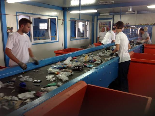 HKI Scrap sorting conveyor, Material Handling Capacity: 0-100kg Per Feet
