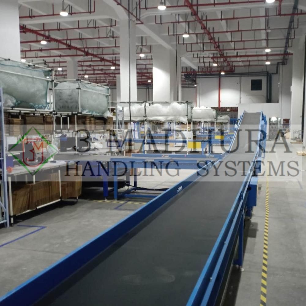 3 Madhura Sorting Conveyor, For Industrial