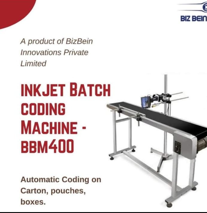 Inkjet Coding Conveyor, Material Handling Capacity: 10 kg