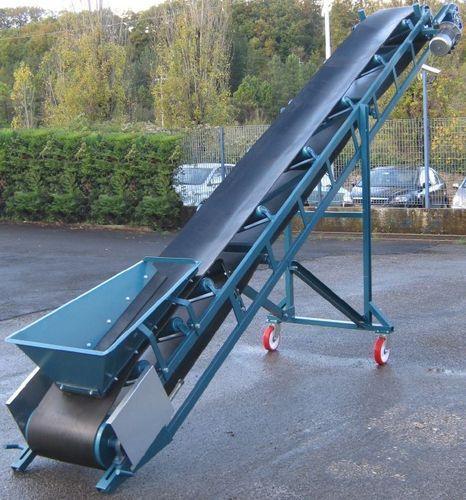 Rubber Belt Conveyor, Belt Width: 100 - 500 mm