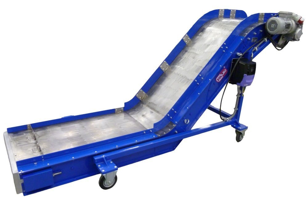 Steel Magnetic Conveyor, Capacity: 100-150 kg per feet