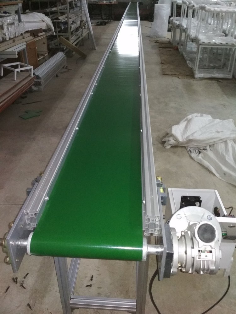 VCI 1 To 100 Meter Portable Belt Conveyor, Material Handling Capacity: 500 To 1000 kg, 50 To 100 kg Per Meter