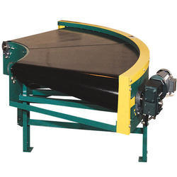 HS Engineers Motor Curved Belt Conveyors, for Packaging, Material Handling Capacity: Upto 75 Kg/Mtr