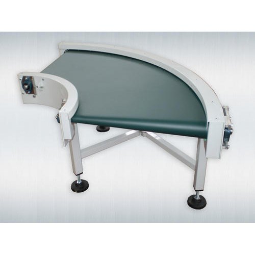 Stainless Steel VASP SS Curve Conveyor, For Packaging, Capacity: 50 kg/Feet