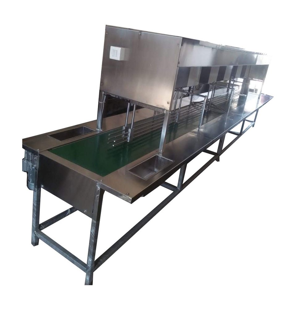Stainless Steel Inspection Conveyor Machine, Material Handling Capacity: 25 Kg