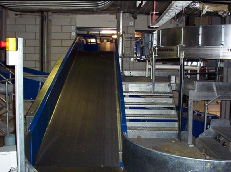 Baggage Conveyor, Material Handling Capacity: 70 Kg Feet