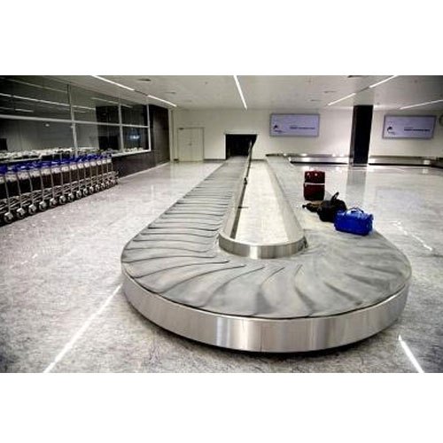 Indus Engineering Baggage Airport Conveyor, Capacity: 50-100 Kg/Feet