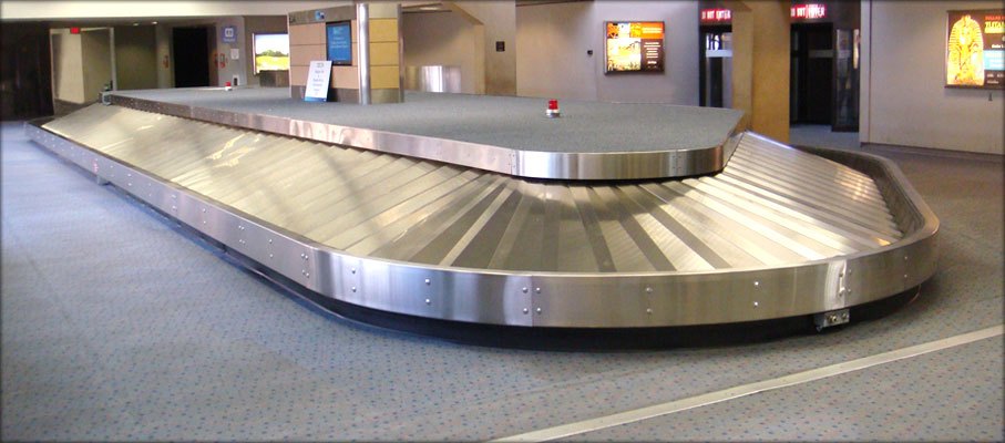 Baggage Airport Conveyor, For Industrial, Material Handling Capacity: Capacity