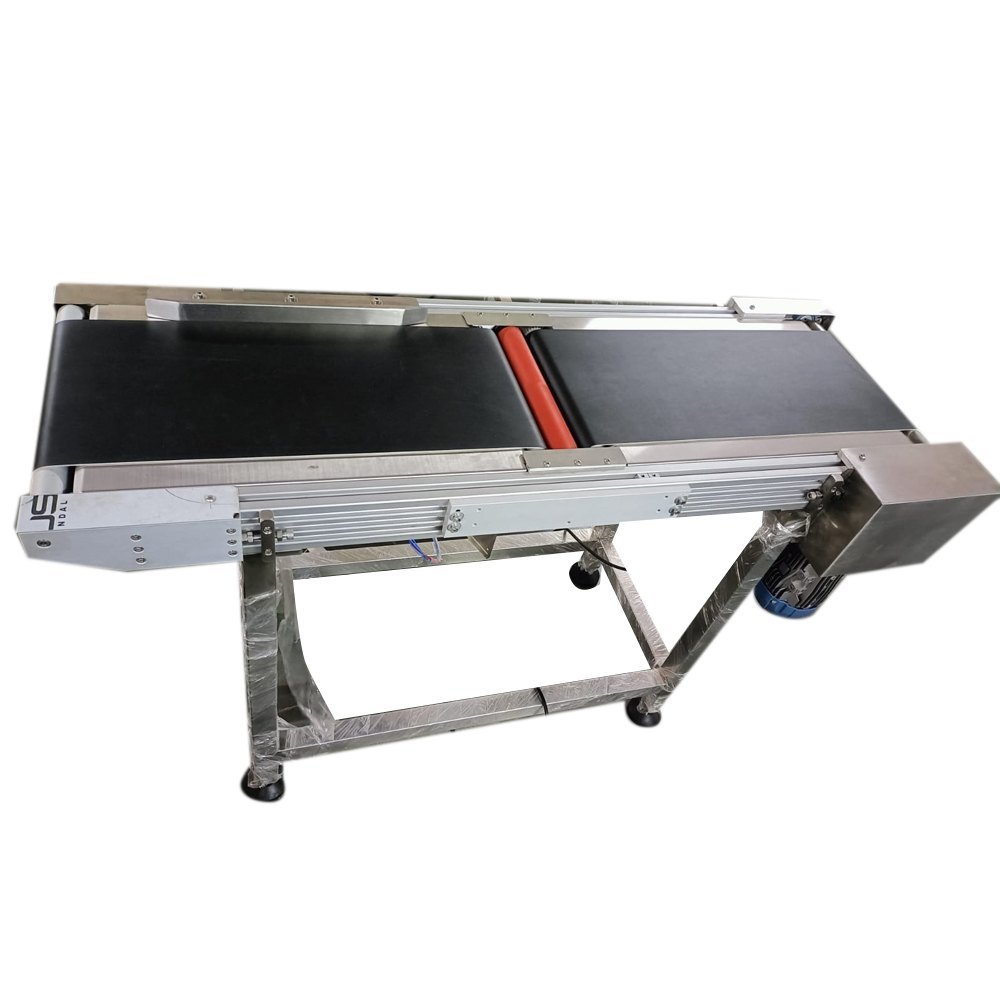 Aluminium( Frame) Flexible Conveyors TTO Pouch Printing Conveyor System, Capacity: 50kg per feet