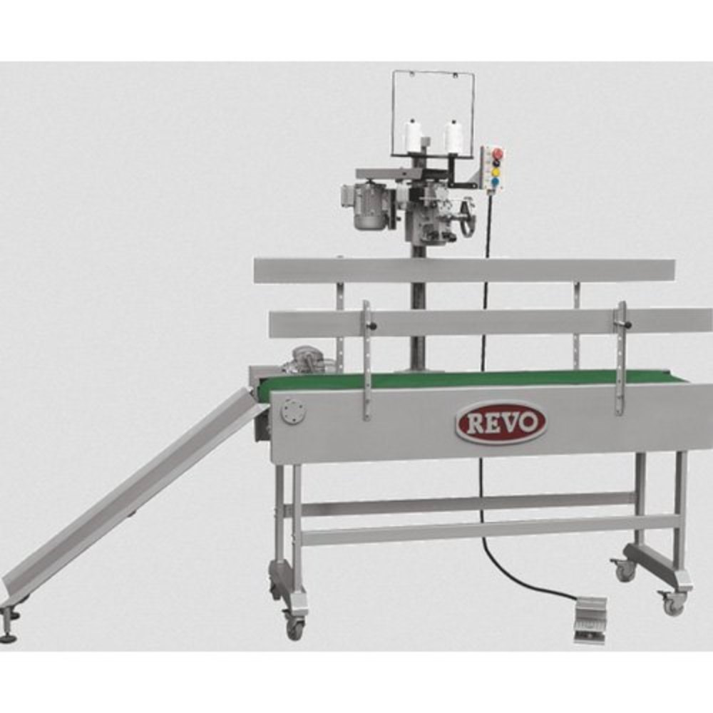 Revo NP-7A Table Conveyor Sewing System, Capacity: 350 to 450 Bags per Hour