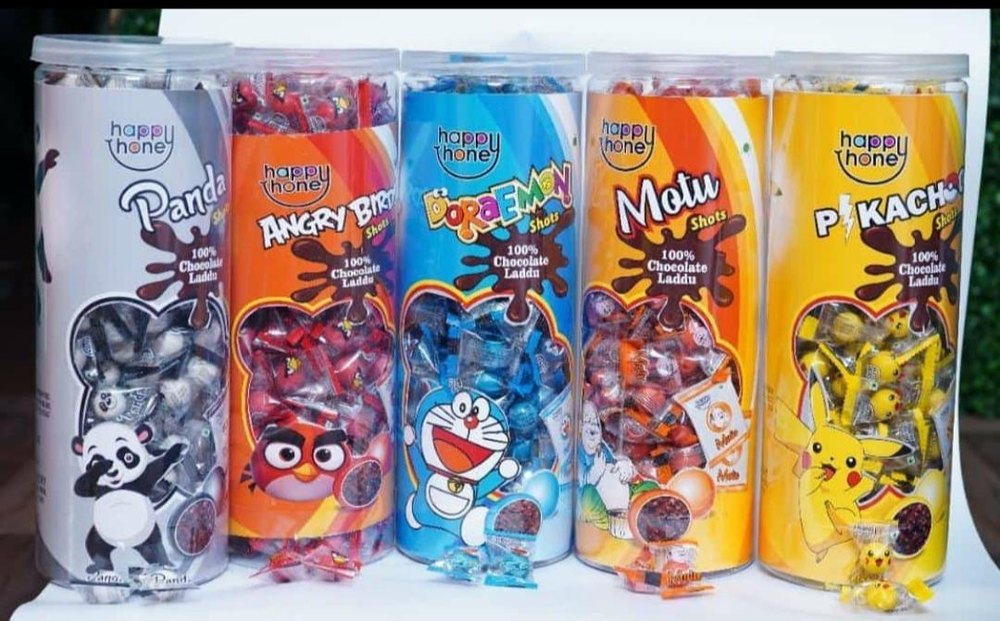 Hard Candy Panda Shots Happy Honey Flavoured Sweet Candies, Packaging Type: Plastic Jar, Packaging Size: 50 Pieces