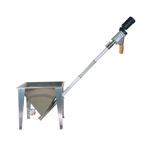 30 Feet MS, PU Industrial Flexible Screw Conveyor