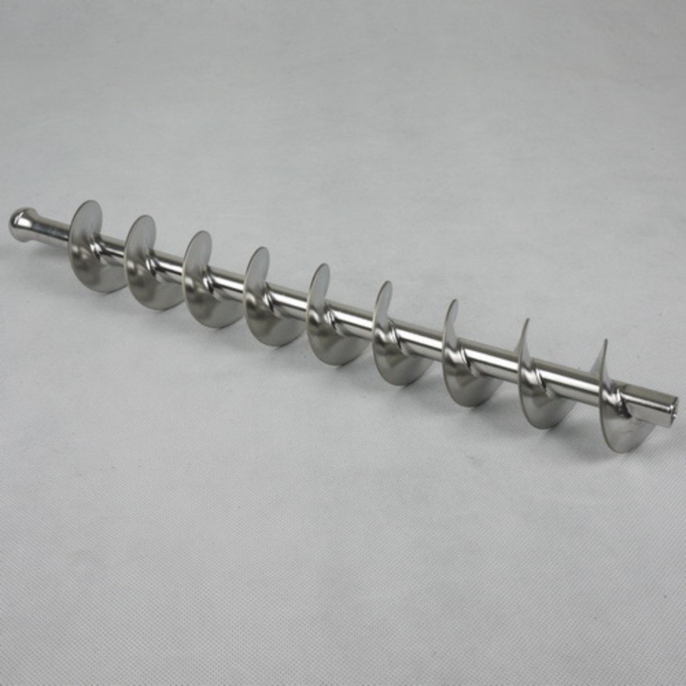 200mm Stainless Steel Industrial Screw Conveyor, Capacity: 200 Kg