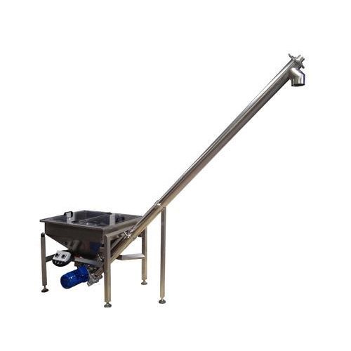 Pipe Screw Conveyor, Capacity: 100-800 kg, 440 V