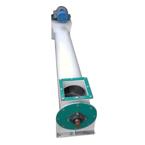 Mild Steel Screw Pipe Conveyor, Capacity: 500-800 Kg