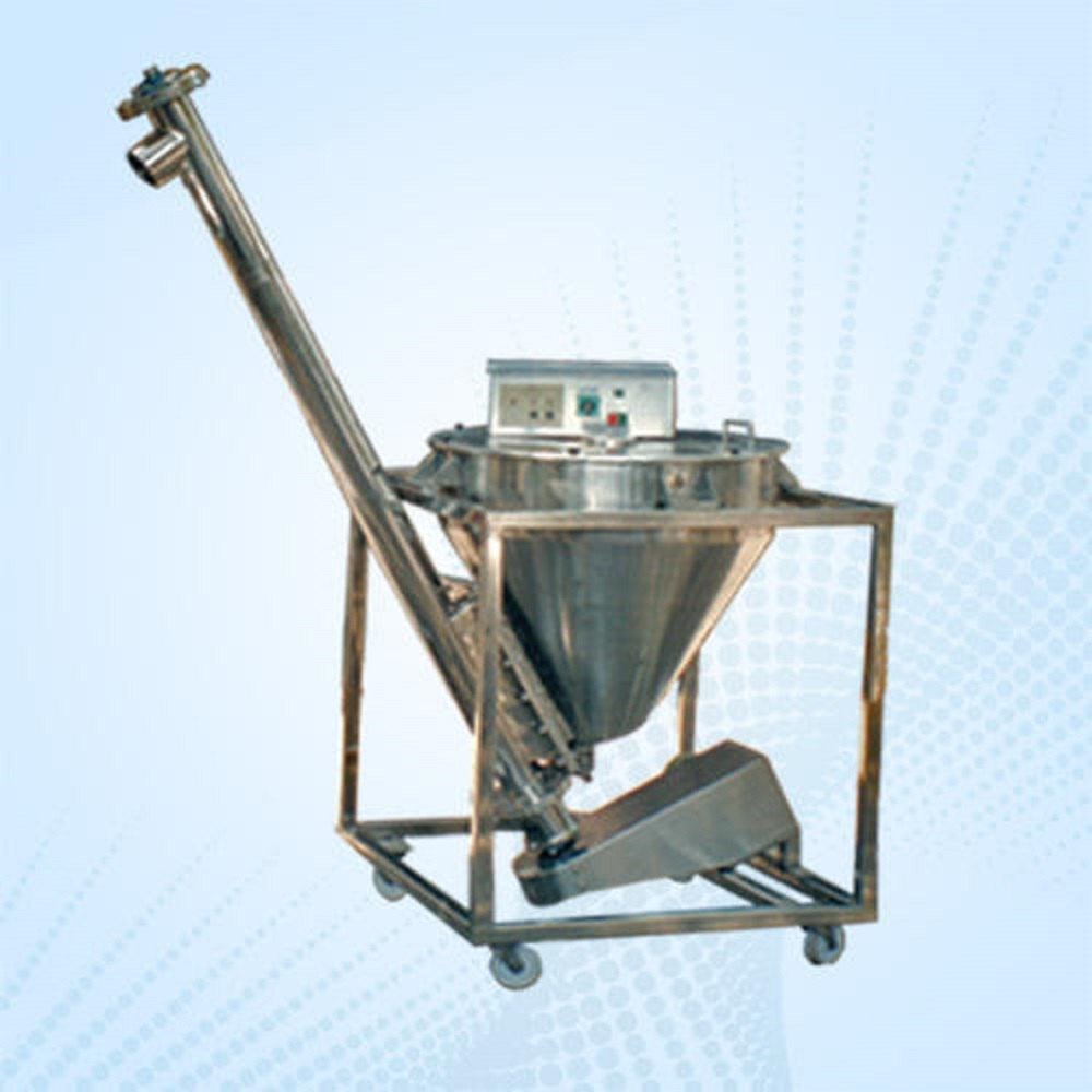 Stainless Steel Vertical Screw Conveyors, Capacity: 100 Kg, 220 V