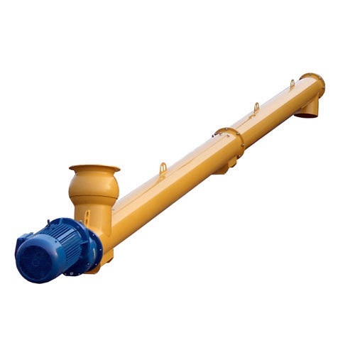 Wam Alloy Steel Tubular Screw Conveyor, Capacity: 5-100 Cu M
