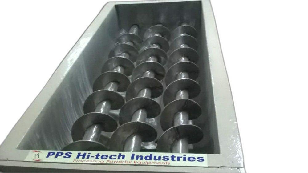 Stainless Steel Spiral Multi Screw Conveyor, Capacity: 2 to 12meter available