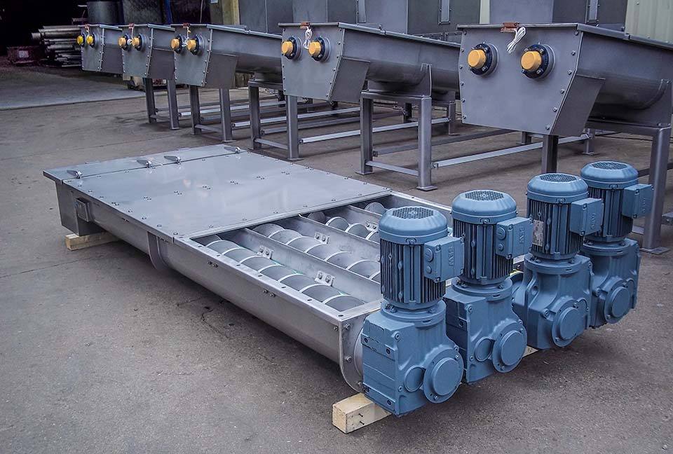 SS & MS Multi Screw Conveyor