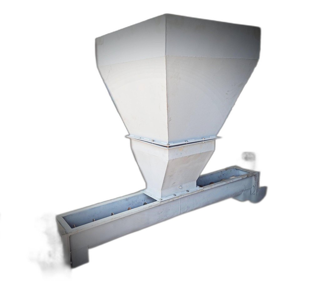 8 Inch MS Twin Screw Conveyors, Capacity: 200 Kg