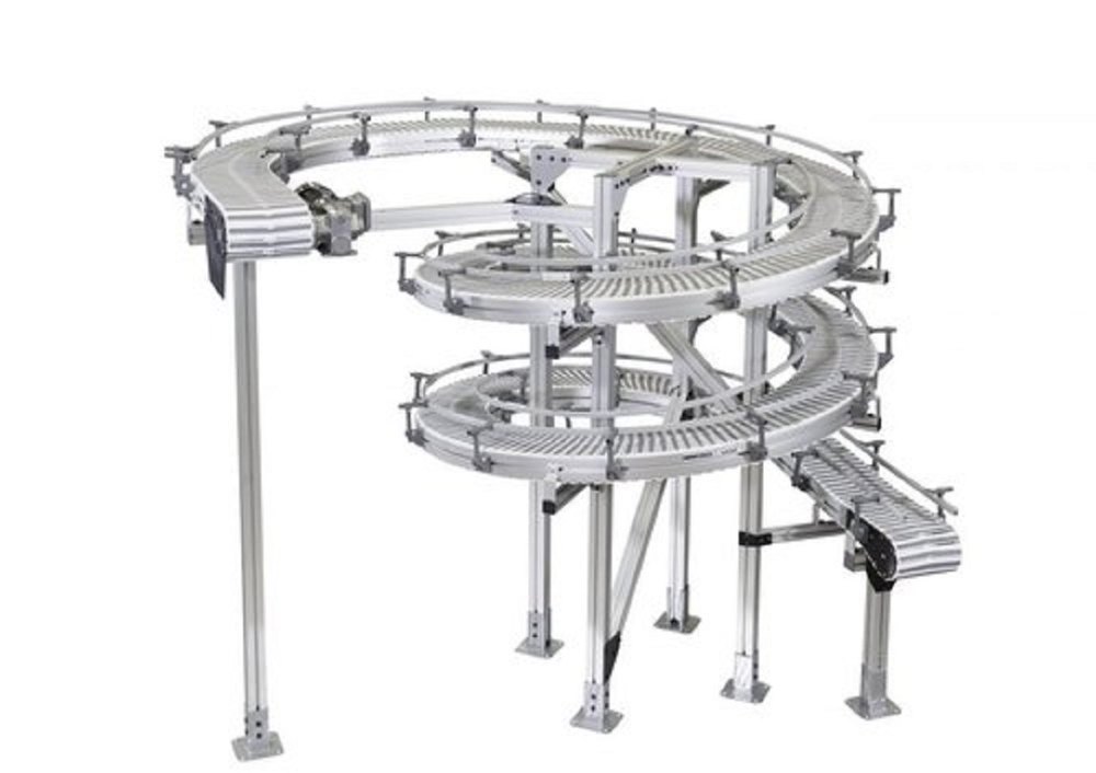 Stainless Steel 2 Inch Helix Conveyor, Capacity: 200 Kg, 220-380V